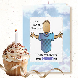 Tarjeta Comical Birday Card for Man