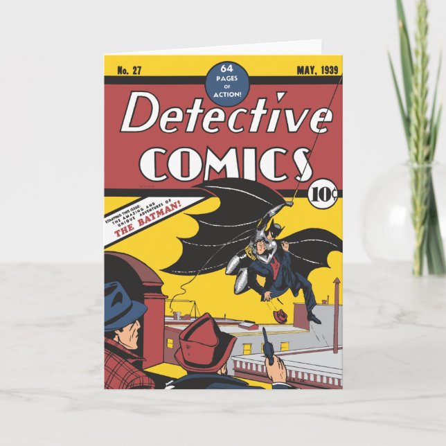 Tarjeta Comics de detectives #27 (Anverso)