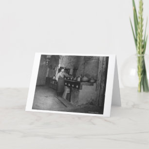 Tarjeta Comida cocinada en un restaurante turco. Fotografí