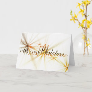 Tarjeta Comida Corporativa Gold Merry Christmas