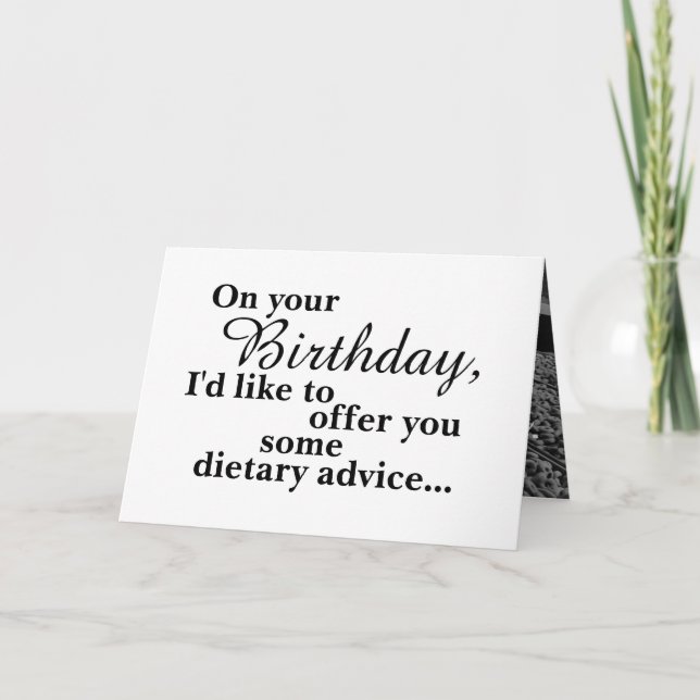 Tarjeta Comida divertida Donut Doughnut Feliz cumpleaños (Anverso)