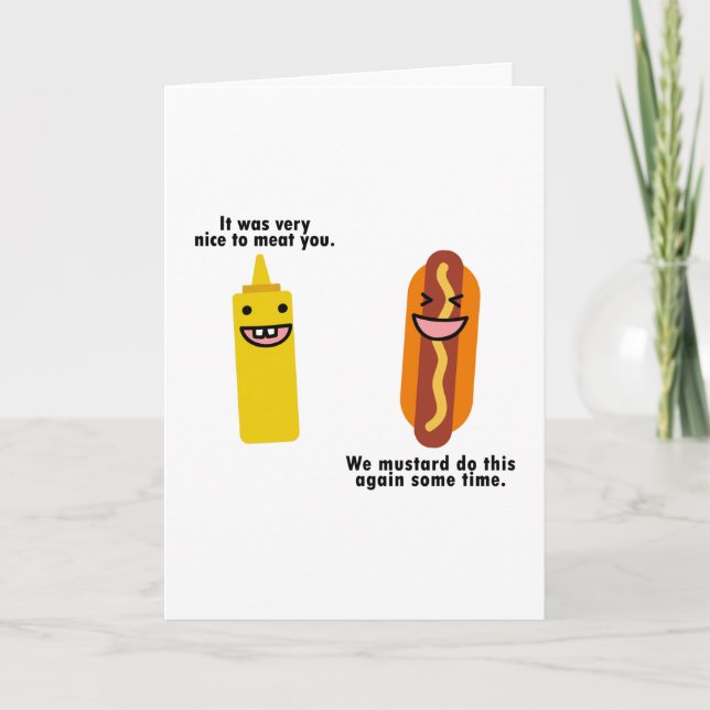 Tarjeta Comida Punny (Anverso)