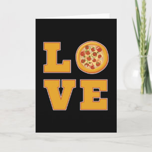 Tarjeta Comida rápida hamburguesa queso divertida pizza co