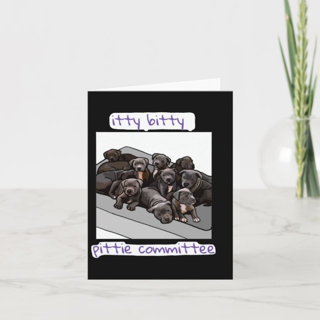 Tarjeta Comité Perrito Pequeñito  (Anverso)