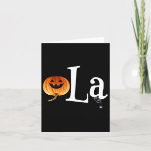 Tarjeta Comma La Funny Kamala Harris Halloween