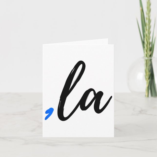 Tarjeta Comma La - Kamala Harris 2024 Señora Presidenta Vo (Anverso)