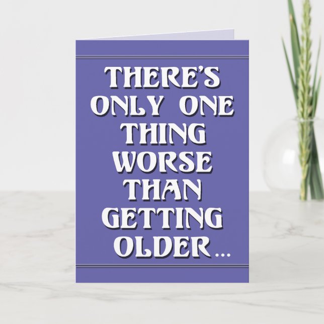 Tarjeta Cómo Aumentar El Humor De Cumpleaños (Anverso)