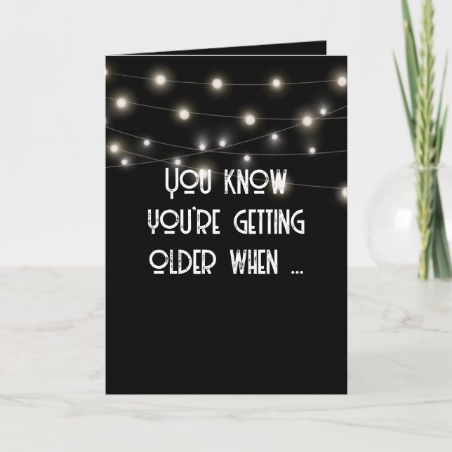 Tarjeta Cómo Aumentar El Humor De Cumpleaños (Anverso)