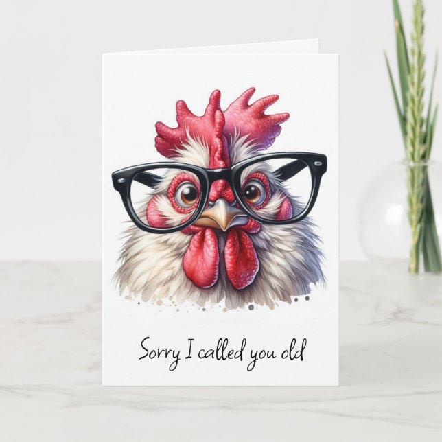 Tarjeta Cómo Aumentar El Humor De Cumpleaños De Los Ancian (Anverso)