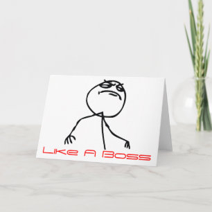 Tarjeta Como Boss