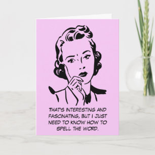 Tarjeta Cómo deletrear la cita de un tribunal de justicia