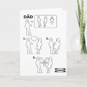 Tarjeta Cómo ensamblar una parodia de hoja de instruccione