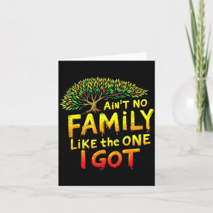 Tarjeta Como la que no tiene familia coincidente familia