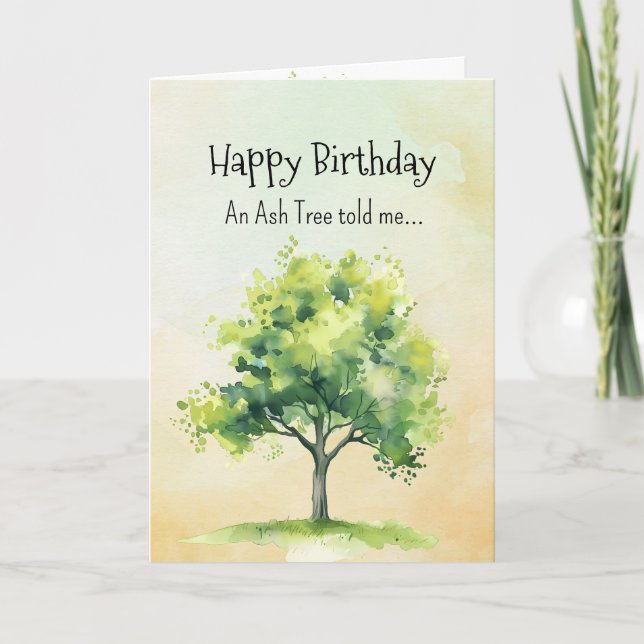 Tarjeta Como las personalidades del cumpleaños del espírit (Anverso)