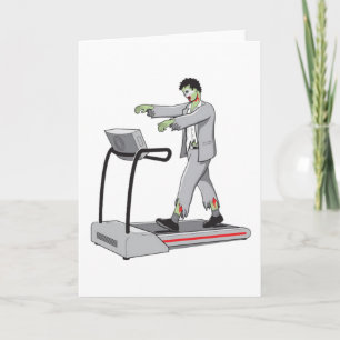 Tarjeta Cómo mantener a un zombi ocupado