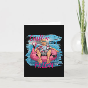 Tarjeta Como un verano Felon 2024 Funny Presidente Trump 2