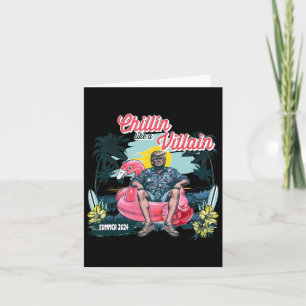 Tarjeta Como Un Verano Felon Beach Divertido Trump 2024