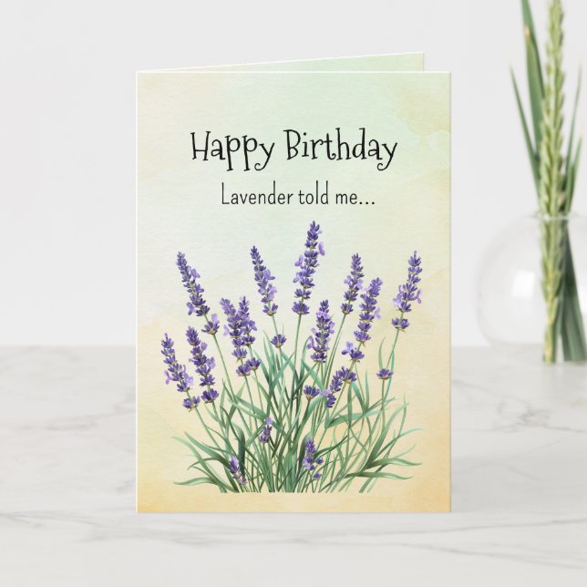Tarjeta Como una lavadora tus personalidades de cumpleaños (Anverso)