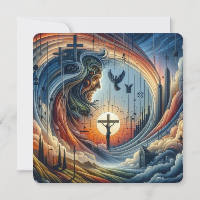 Tarjeta Comodidad divina: Su amor aumenta la paz (Anverso)