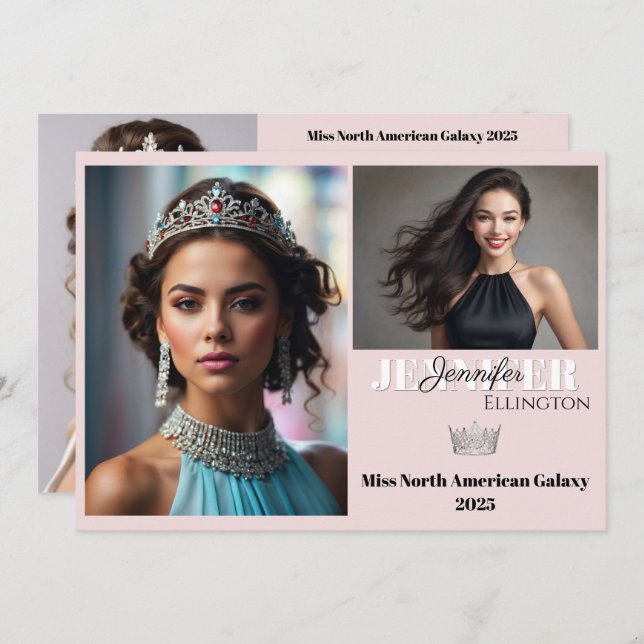 Tarjeta Comp Autograph de Pageant Essentials (Anverso / Reverso)