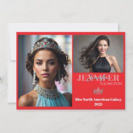 Tarjeta Comp de Autografo del componente de borde