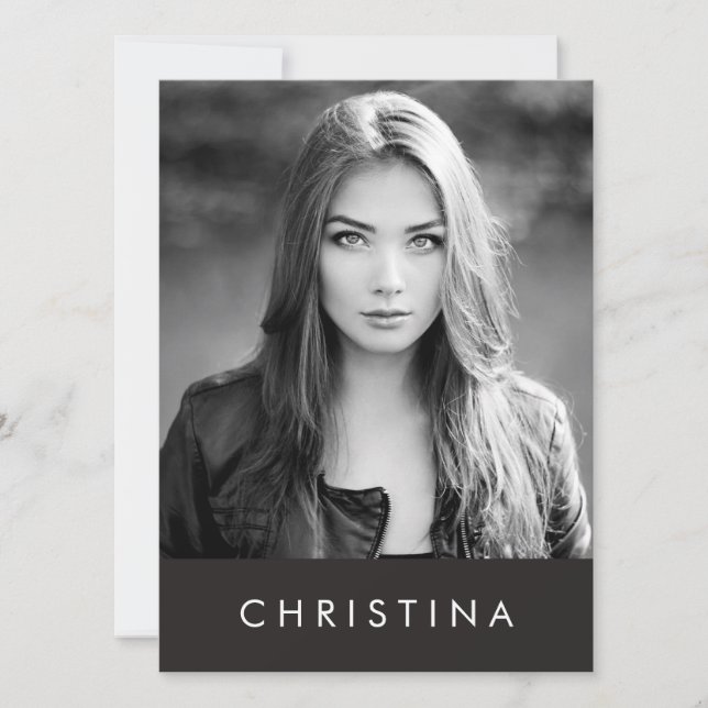 Tarjeta Comp de disparo de cabeza de modelos y act (Anverso)