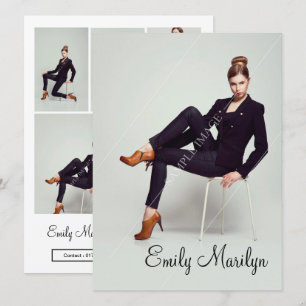 Tarjeta Comp de Moda Modelado