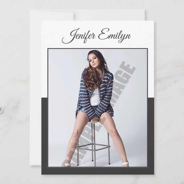 Tarjeta Comp de modelación (Anverso)