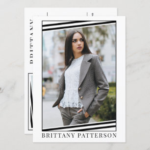 Tarjeta Comp de modelación   2 Foto 2 cara 5.5x7.5