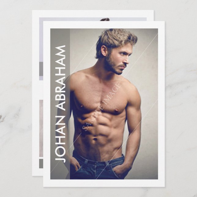 Tarjeta Comp de modelado (Anverso / Reverso)