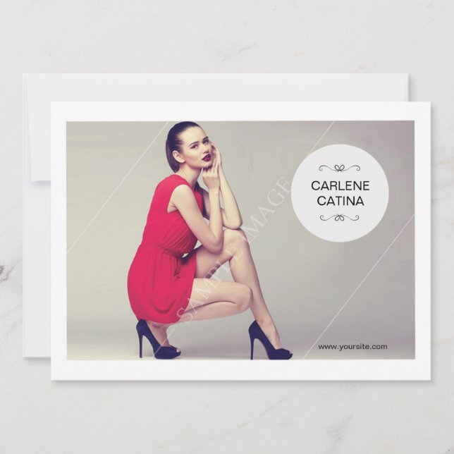 Tarjeta Comp de modelado (Anverso)