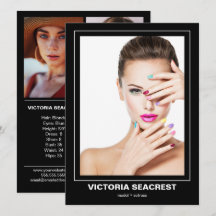 Tarjeta Comp de Modelo Doble-Lado Borderline 4