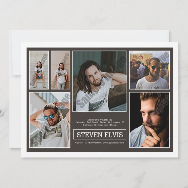 Tarjeta Comp Modelo (Reverso)