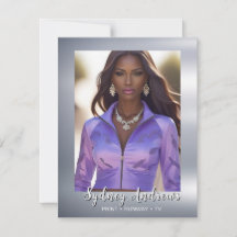 Tarjeta Comp Modelo de Estrellas Brillantes para M