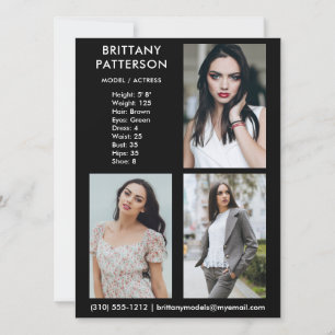 Tarjeta Comp Photo Pro de Model Actor 3