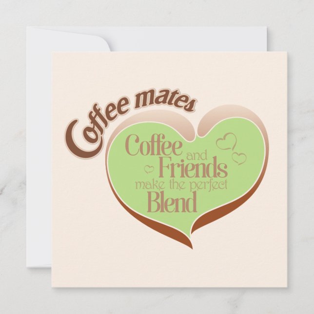 Tarjeta Compañeros de café (Anverso)