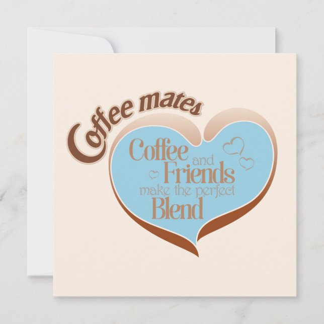 Tarjeta Compañeros de café (Anverso)