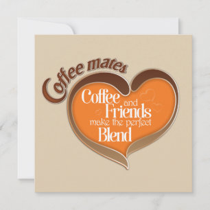 Tarjeta Compañeros de café