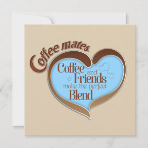 Tarjeta Compañeros de café