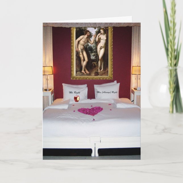 Tarjeta Compañeros de cama extraños (Anverso)