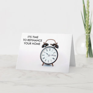 Tarjeta Compañía de Hipotecas Tiempo de Refinanziamiento M