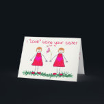 TARJETA COMPARTIR AMOR Y VINOS CON USTED **SISTER** EL CUM<br><div class="desc">¿COMPARTE CON **** SU HERMANA*** BUENO ENTONCES,  QUÉ TAL ESTA CARTA DE CORTE Y MUY ESPECIAL "SOLO PARA ELLA" EL DÍA QUE "COMPARTES" CADA AÑO. DÉJENLE SABER QUE QUIERES ***CELEBRAR*** CON ELLA,  TAMBIÉN!!</div>