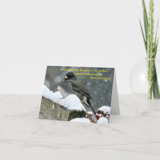 Tarjeta Compartir las alegrías de la temporada (Anverso)