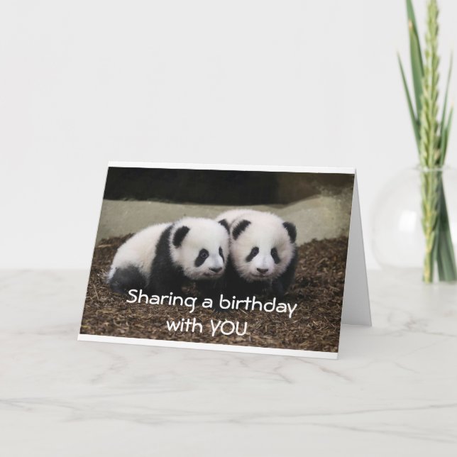 TARJETA COMPARTIR UN "CUMPLEAÑOS" CON "USTEDES" ES UNA TAR (Anverso)
