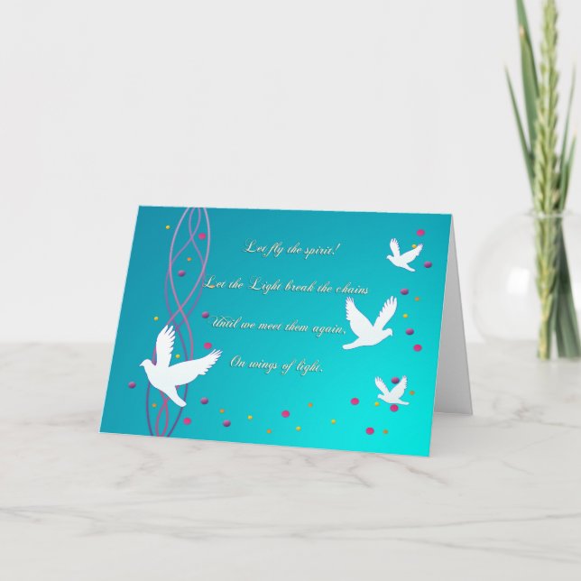 Tarjeta Compasión de Dove (Anverso)
