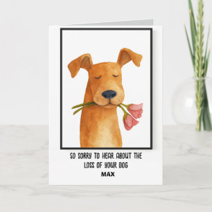 Tarjeta Compasión de los mascotas