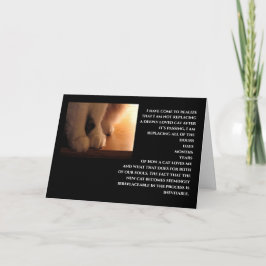 Tarjeta Compasión por el gato