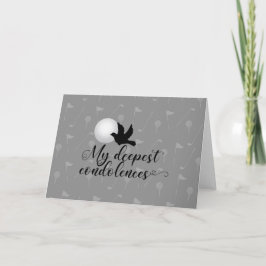 Tarjeta Compasión por el golf, lástima por su pérdida de c