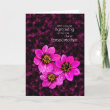 Compasión por la pérdida de una abuela