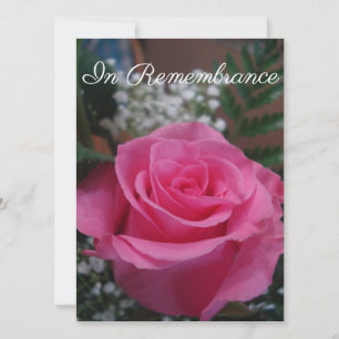 Tarjeta Compasión rosa rosada